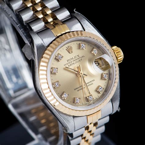 ladies oyster perpetual datejust rolex diamonds|Oyster Perpetual Datejust diamond bezel.